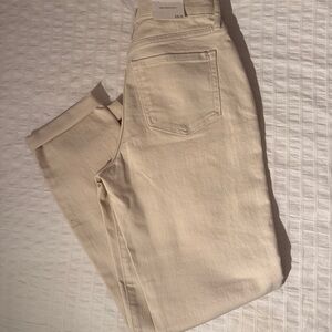 Banana Republic Women's Tan Straight Leg Jeans